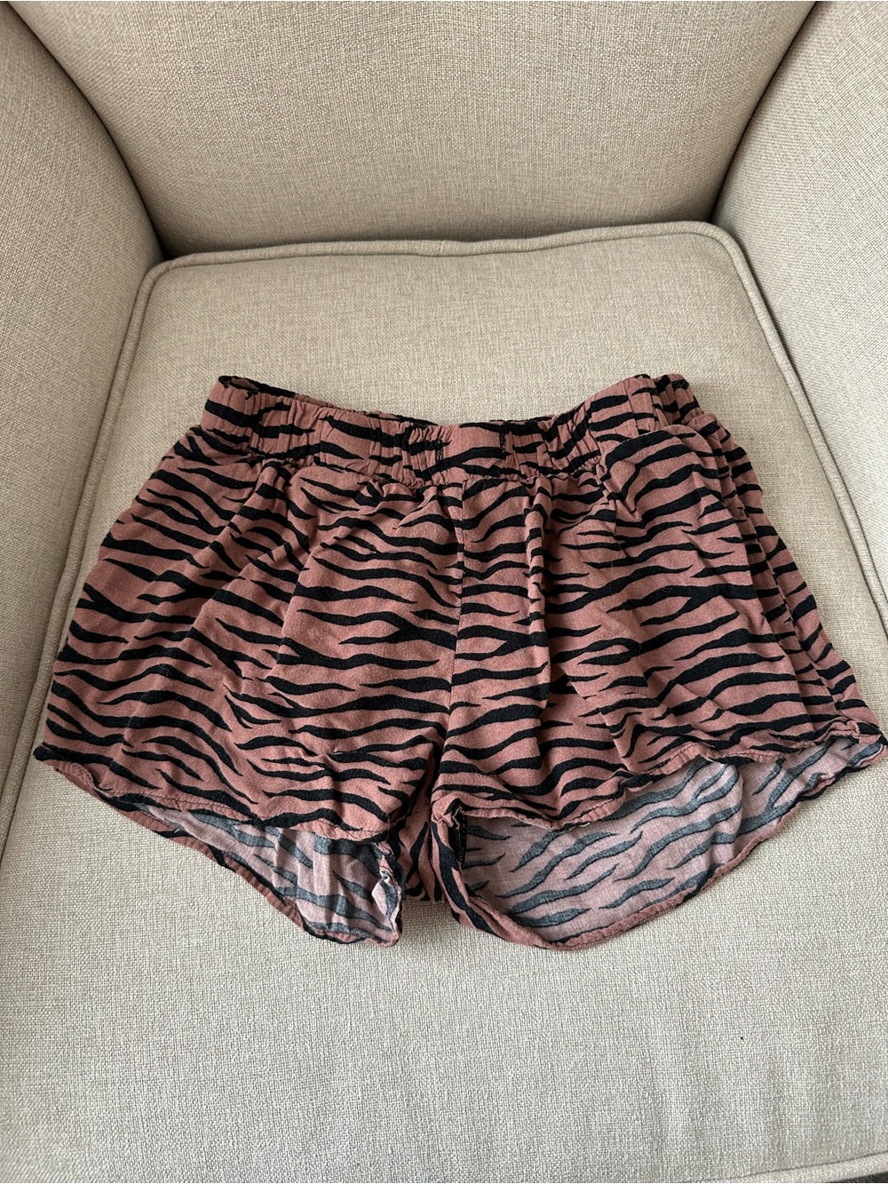 forever21 animal print pajama shorts